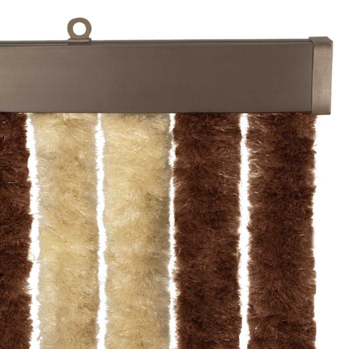Perdea pentru insecte din chenille Maro și Bej 90 x 200 cm WALTI