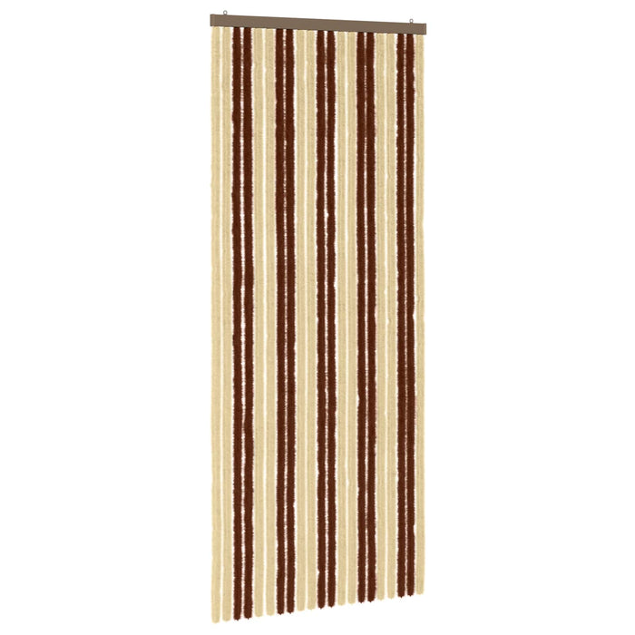 Perdea pentru insecte din chenille Maro și Bej 90 x 220 cm WALTI