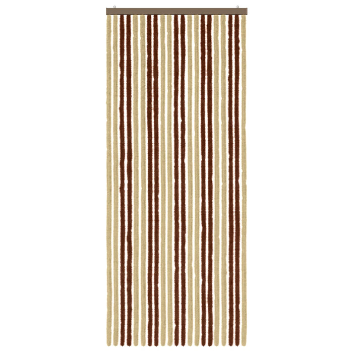 Perdea pentru insecte din chenille Maro și Bej 90 x 220 cm WALTI