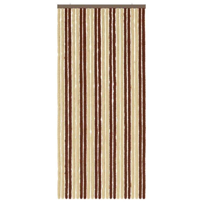 Perdea pentru insecte din chenille Maro și Bej 100 x 220 cm WALTI
