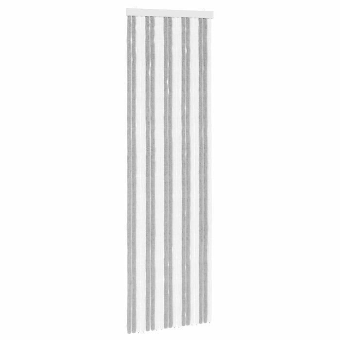 Perdea pentru insecte din chenille Gri și alb 56 x 185 cm - WALTI WALTI