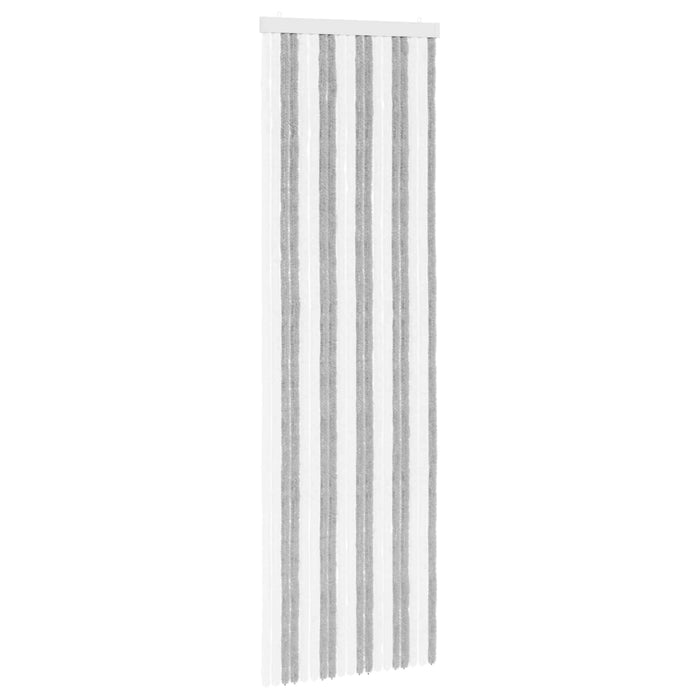 Perdea pentru insecte din chenille Gri și alb 56 x 185 cm - WALTI WALTI