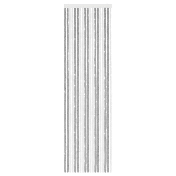 Perdea pentru insecte din chenille Gri și alb 56 x 200 cm WALTI