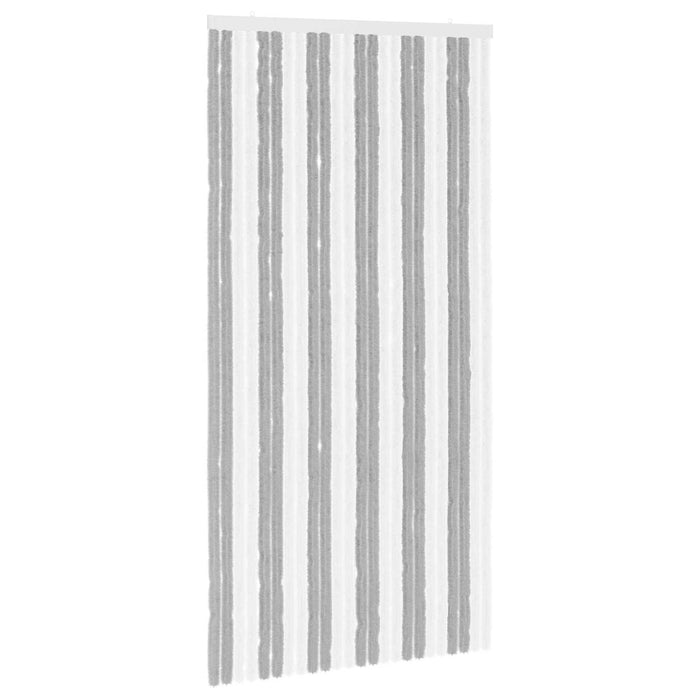 Perdea pentru insecte din chenille Gri și alb 100 x 200 cm WALTI