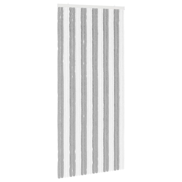 Perdea pentru insecte din chenille Gri și alb 100 x 220 cm WALTI