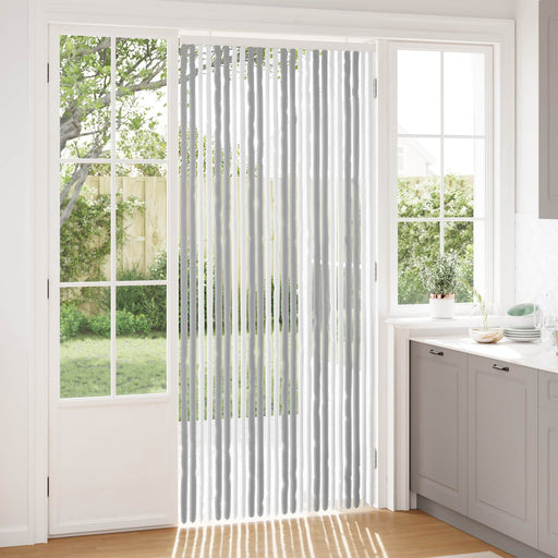 Perdea pentru insecte din chenille Gri și alb 100 x 230 cm - WALTI WALTI