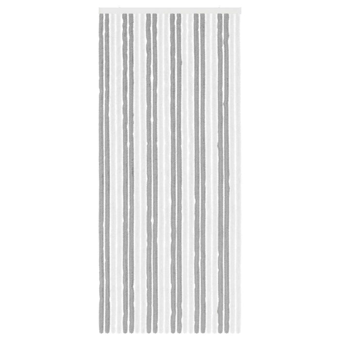 Perdea pentru insecte din chenille Gri și alb 100 x 230 cm - WALTI WALTI