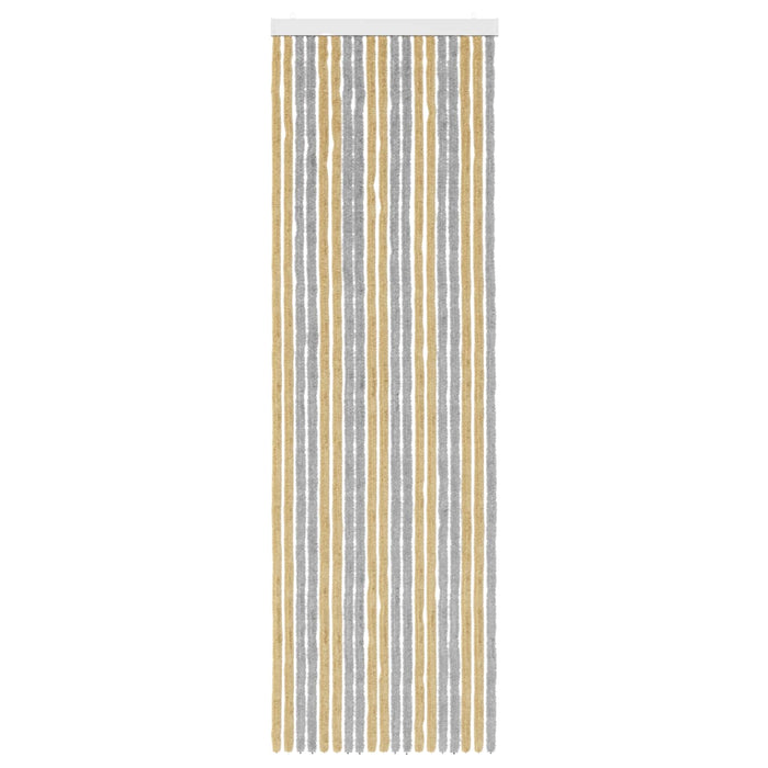 Perdea pentru insecte din chenille Gri și Bej 56 x 185 cm WALTI