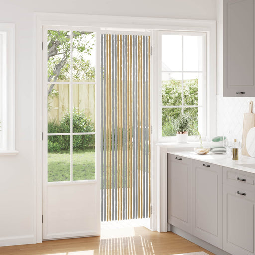 Perdea pentru insecte din chenille Gri și Bej 56 x 200 cm - WALTI WALTI