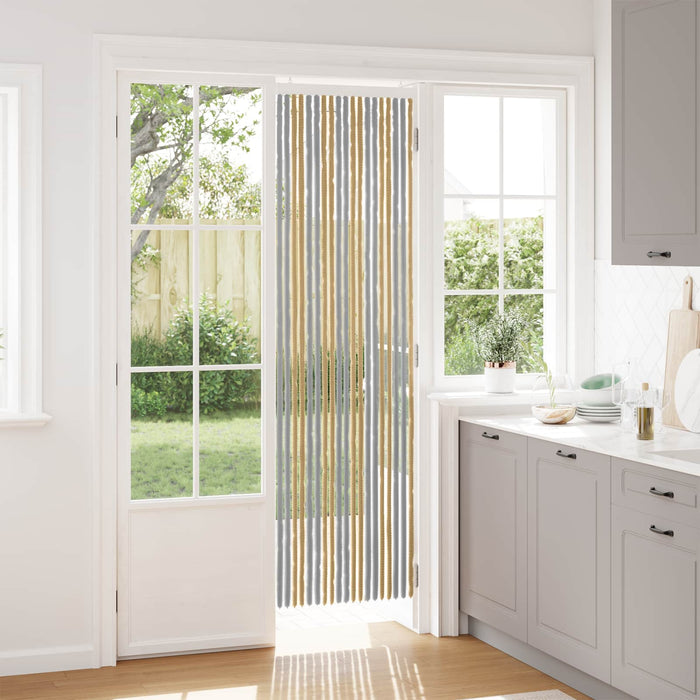 Perdea pentru insecte din chenille Gri și Bej 56 x 200 cm WALTI