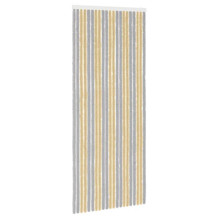Perdea pentru insecte din chenille Gri și Bej 90 x 220 cm WALTI