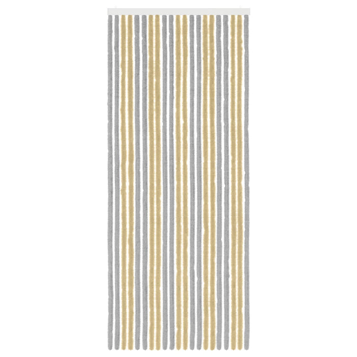 Perdea pentru insecte din chenille Gri și Bej 90 x 220 cm WALTI