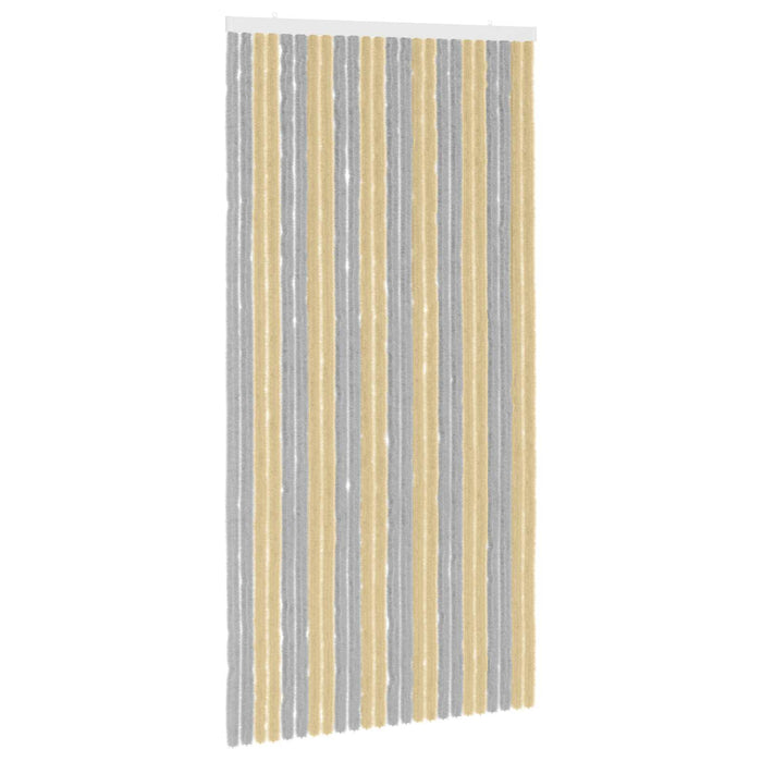 Perdea pentru insecte din chenille Gri și Bej 100 x 200 cm WALTI