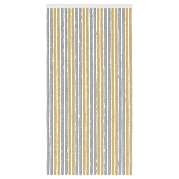 Perdea pentru insecte din chenille Gri și Bej 100 x 200 cm WALTI