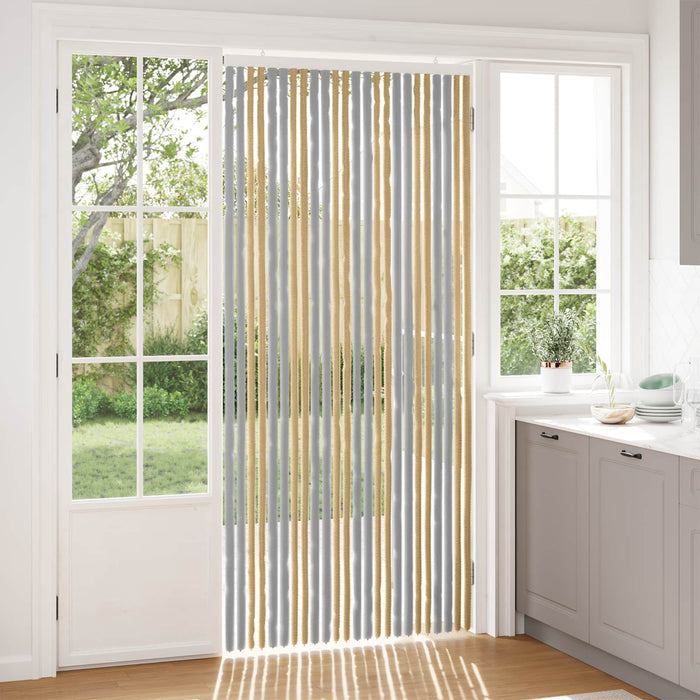 Perdea pentru insecte din chenille Gri și Bej 100 x 220 cm WALTI