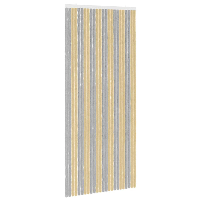 Perdea pentru insecte din chenille Gri și Bej 100 x 230 cm WALTI
