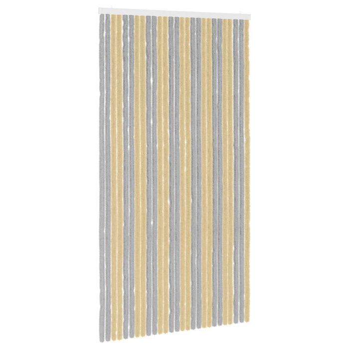 Perdea pentru insecte din chenille Gri și Bej 118 x 220 cm - WALTI WALTI