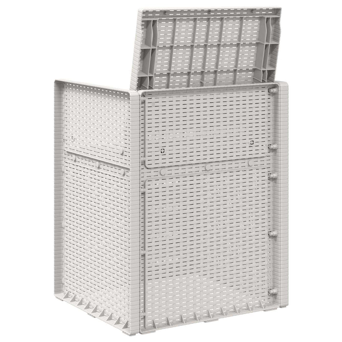 Scaune de Dining pentru Grădină 2 pcs Alb PP - WALTI WALTI