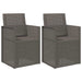 Scaune de Dining pentru Grădină 2 pcs Gri deschis PP - WALTI WALTI