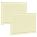 Perne de Șezut 2 pcs Crem 47 x 36 x 2 cm Poliester - WALTI WALTI
