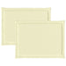 Perne de Șezut 2 pcs Crem 47 x 36 x 2 cm Poliester - WALTI WALTI