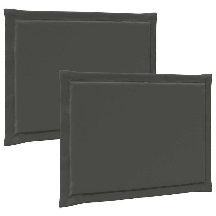 Perne de Șezut 2 pcs Antracit 47 x 36 x 2 cm Poliester WALTI