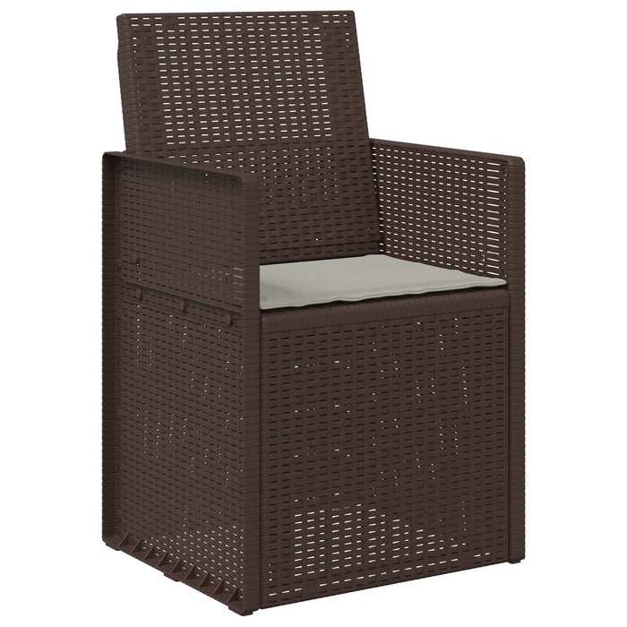 Perne de Șezut 2 pcs Gri deschis 47 x 36 x 2 cm Poliester WALTI