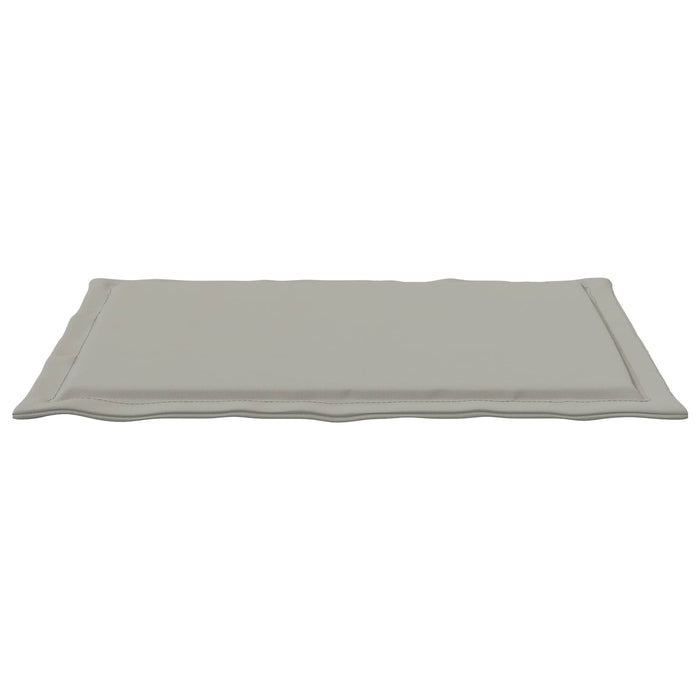 Perne de Șezut 2 pcs Gri deschis 47 x 36 x 2 cm Poliester WALTI