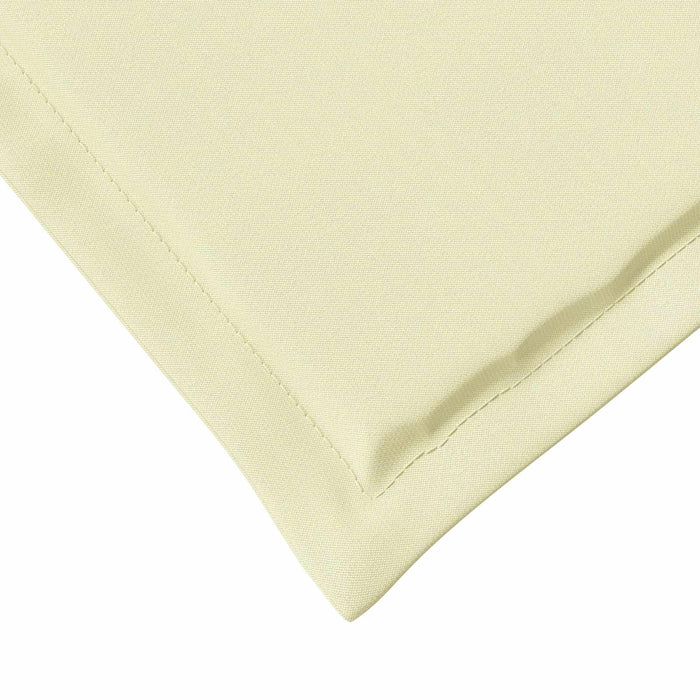 Perne de Șezut 4 pcs Crem 47 x 36 x 2 cm Poliester WALTI