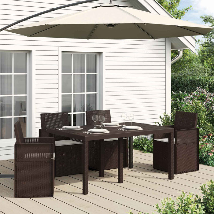 Perne de Șezut 4 pcs Gri deschis 47 x 36 x 2 cm Poliester WALTI