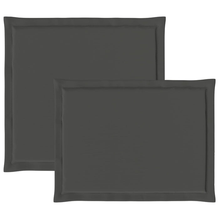 Perne pentru șezut și spătar 2 pcs Antracit 47 x 45 x 2 cm WALTI