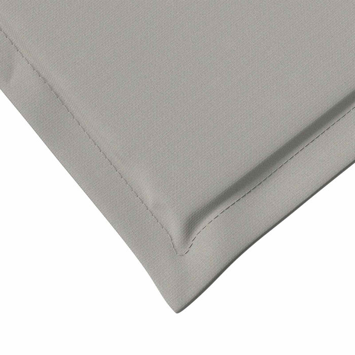 Perne pentru șezut și spătar 2 pcs Gri deschis 47 x 45 x 2 cm WALTI