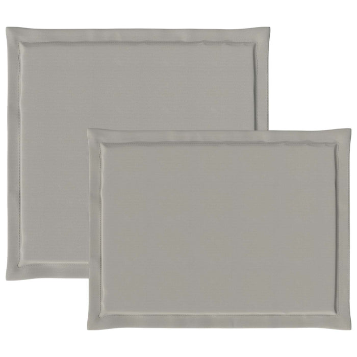 Perne pentru șezut și spătar 2 pcs Gri deschis 47 x 45 x 2 cm WALTI