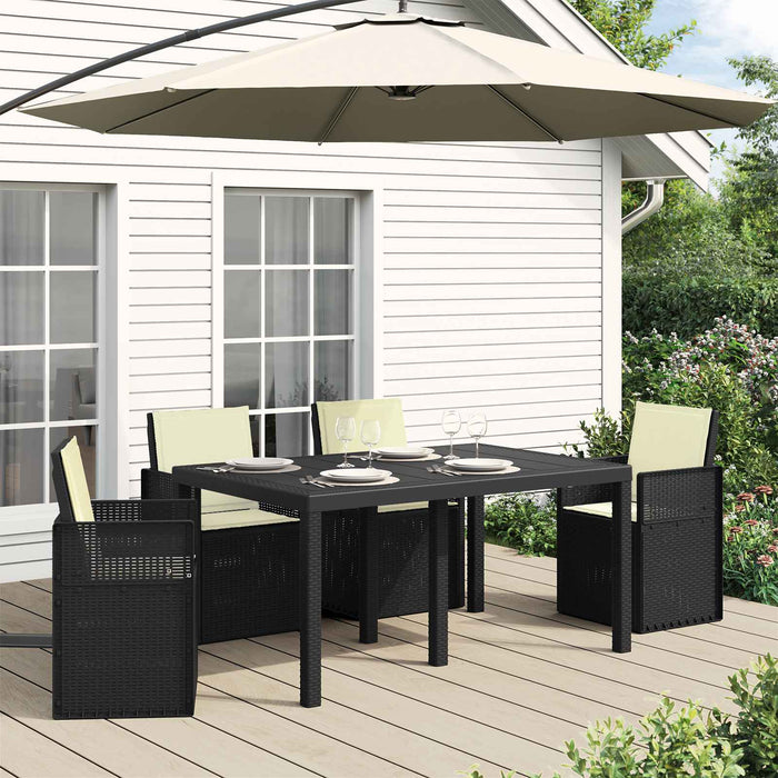 Perne pentru șezut și spătar 4 pcs Crem 47 x 45 x 2 cm WALTI