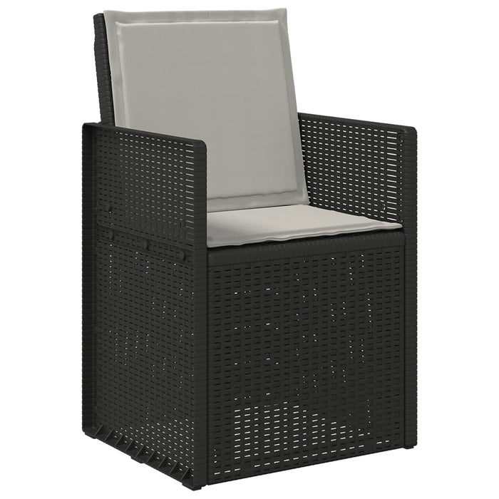 Perne pentru șezut și spătar 4 pcs Gri deschis 47 x 45 x 2 cm WALTI