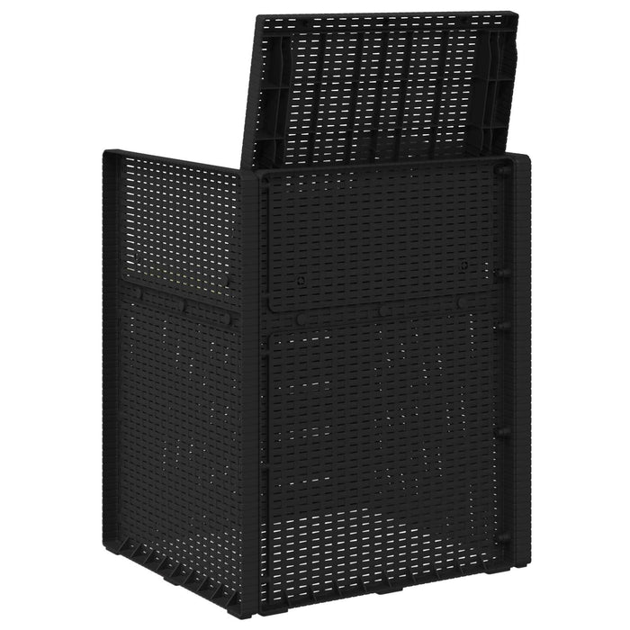 Scaune de Dining pentru Grădină 2 pcs Antracit și crem PP - WALTI WALTI