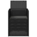 Scaune de Dining pentru Grădină 2 pcs Antracit PP - WALTI WALTI