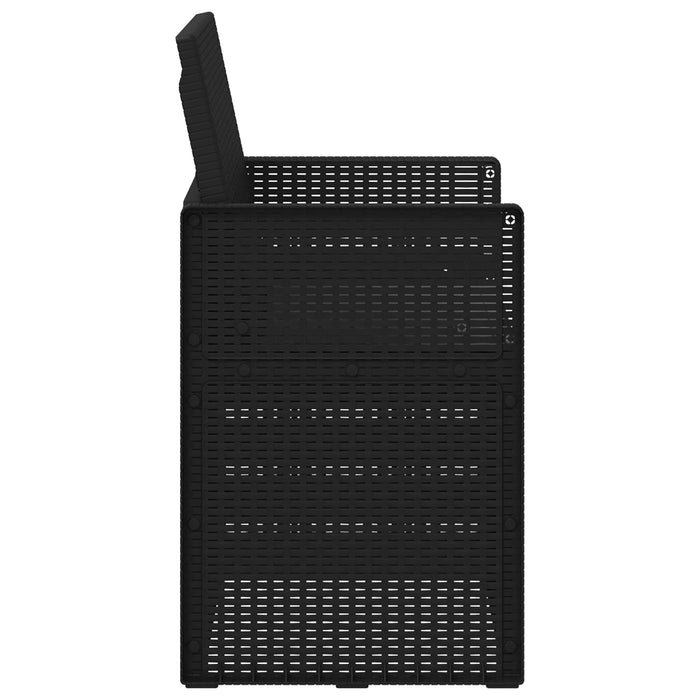 Scaune de Dining pentru Grădină 2 pcs Antracit PP - WALTI WALTI