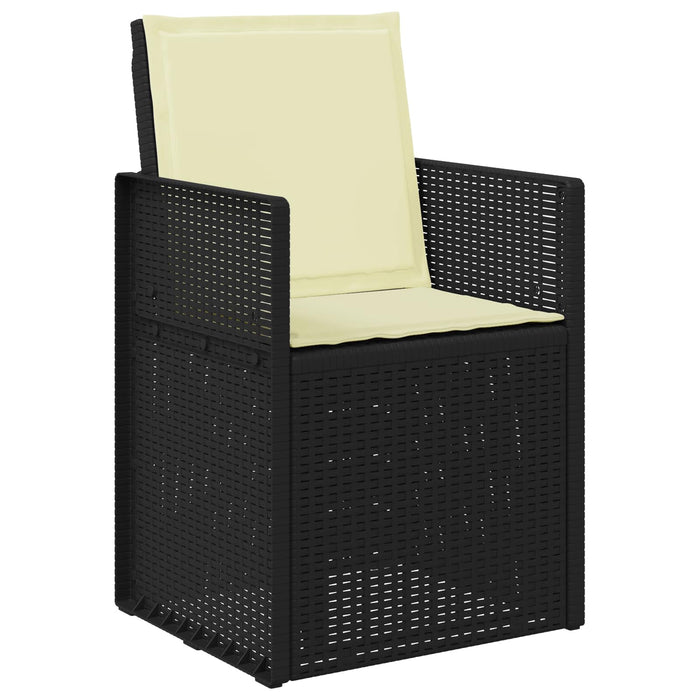 Scaune de Dining pentru Grădină 2 pcs Antracit și crem PP - WALTI WALTI