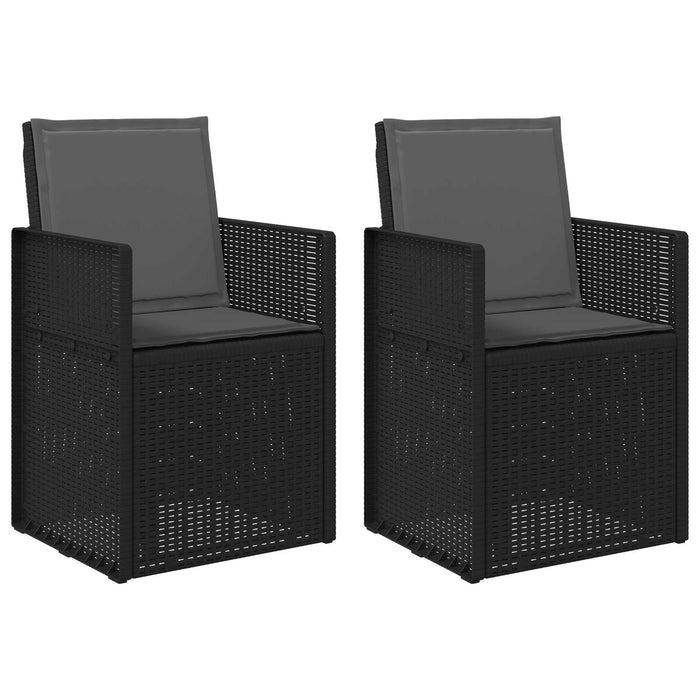 Scaune de Dining pentru Grădină 2 pcs Antracit PP - WALTI WALTI