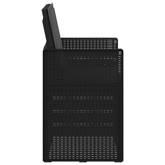 Scaune de Dining pentru Grădină 2 pcs Antracit PP - WALTI WALTI