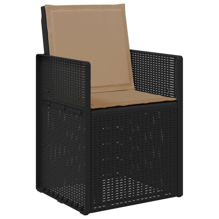 Scaune de Dining pentru Grădină 2 pcs Antracit și Taupe PP - WALTI WALTI