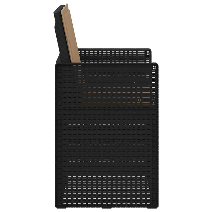 Scaune de Dining pentru Grădină 2 pcs Antracit și Taupe PP - WALTI WALTI