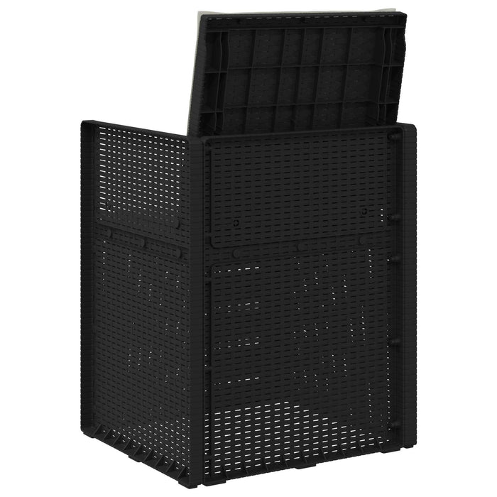 Scaune de Dining pentru Grădină 2 pcs Antracit, Gri deschis PP - WALTI WALTI