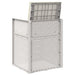 Scaune de Dining pentru Grădină 2 pcs Alb și crem PP - WALTI WALTI