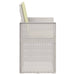 Scaune de Dining pentru Grădină 2 pcs Alb și crem PP - WALTI WALTI