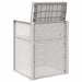 Scaune de Dining pentru Grădină 2 pcs Alb și gri deschis PP - WALTI WALTI