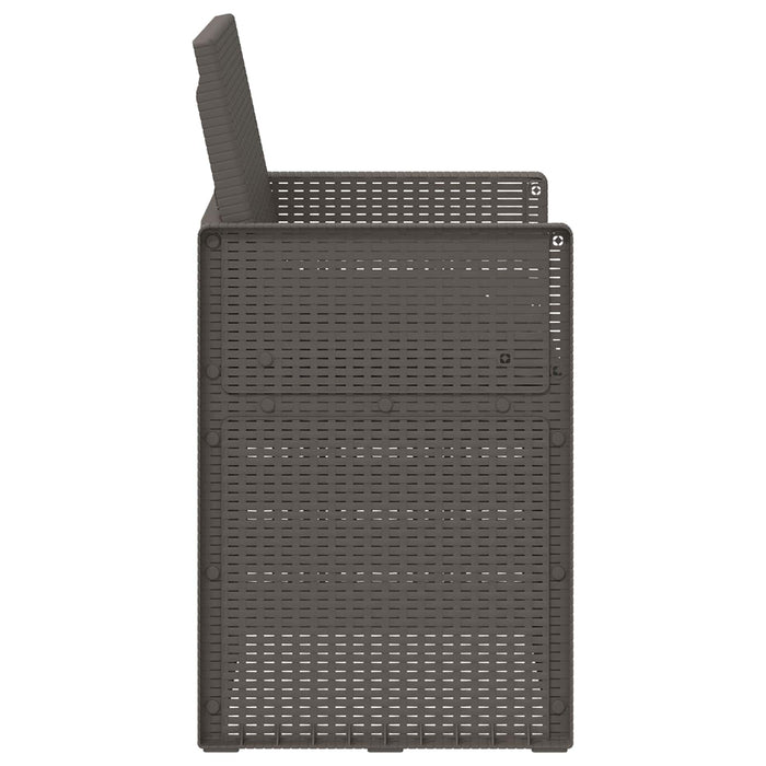 Scaune de Dining pentru Grădină 2 pcs Gri deschis și antracit - WALTI WALTI