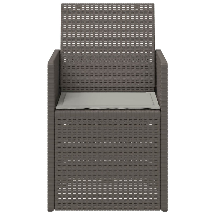 Scaune de Dining pentru Grădină 2 pcs Gri deschis PP - WALTI WALTI