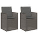 Scaune de Dining pentru Grădină 2 pcs Gri deschis și antracit - WALTI WALTI